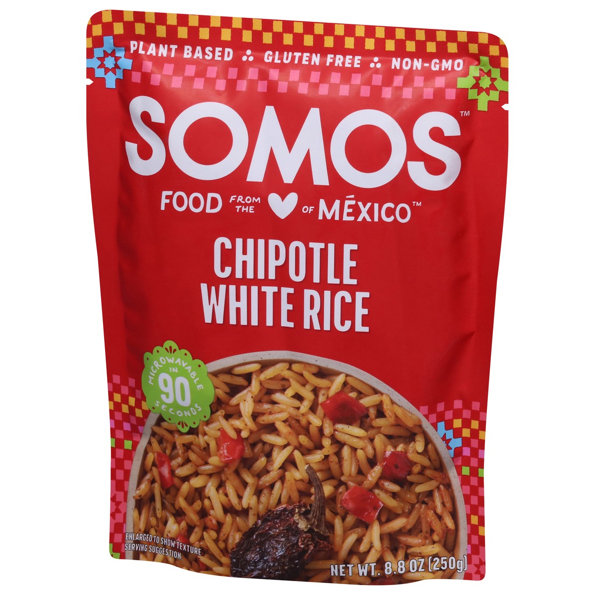 slide 11 of 13, Somos Chipotle White Rice 8.8 oz, 8.8 oz