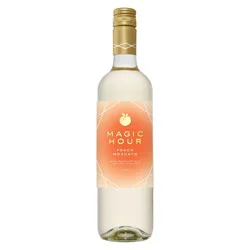 Magic Hour Peach Moscato, California Flavored Wine, 750 ml
