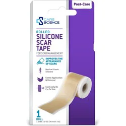 Care Science Rolled Silicone Scar Tape Bandage