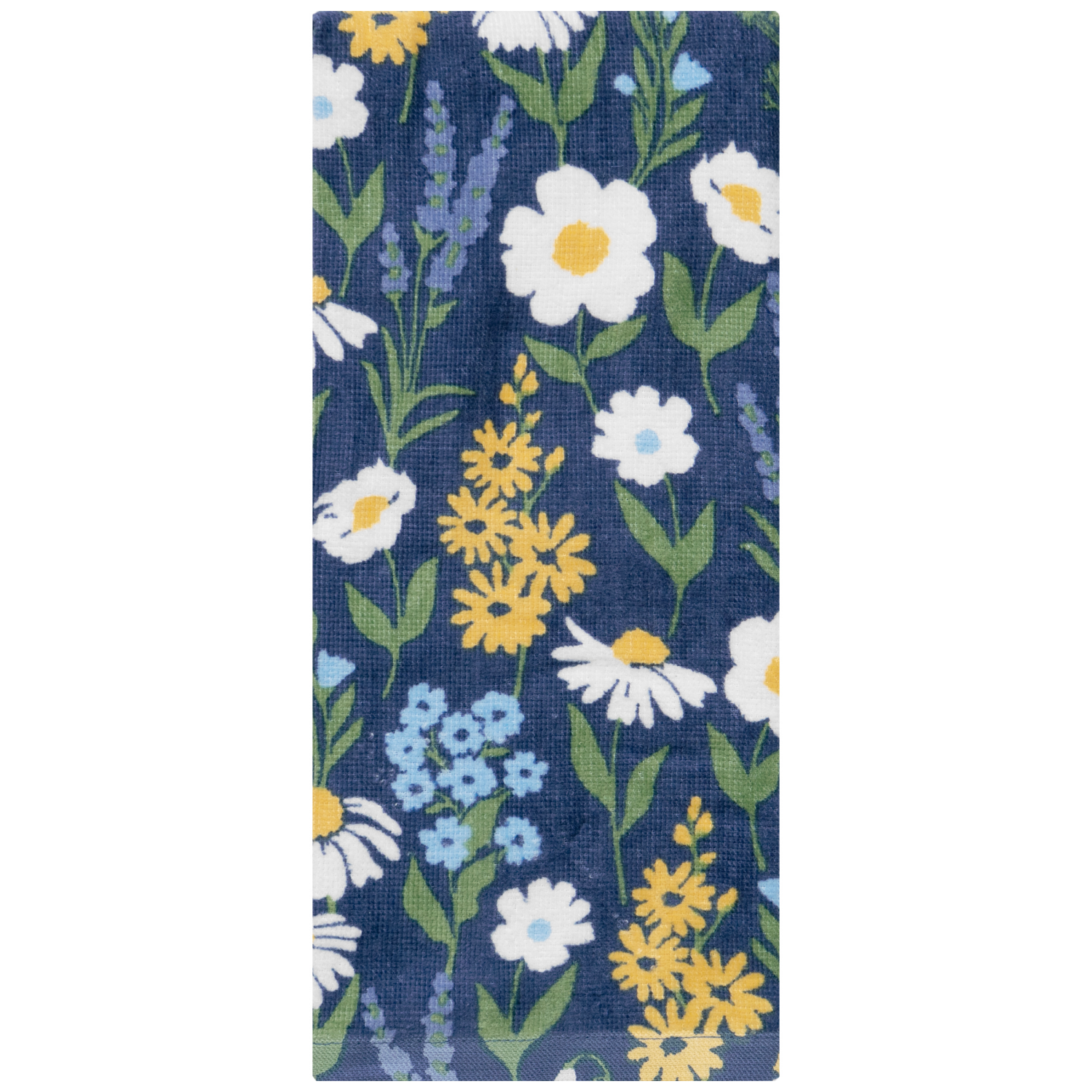 slide 1 of 2, Room & Retreat Botanic Daisy Garden Fiber Reactive Kitchen Towel, 16 In X 25 In, 1 ct