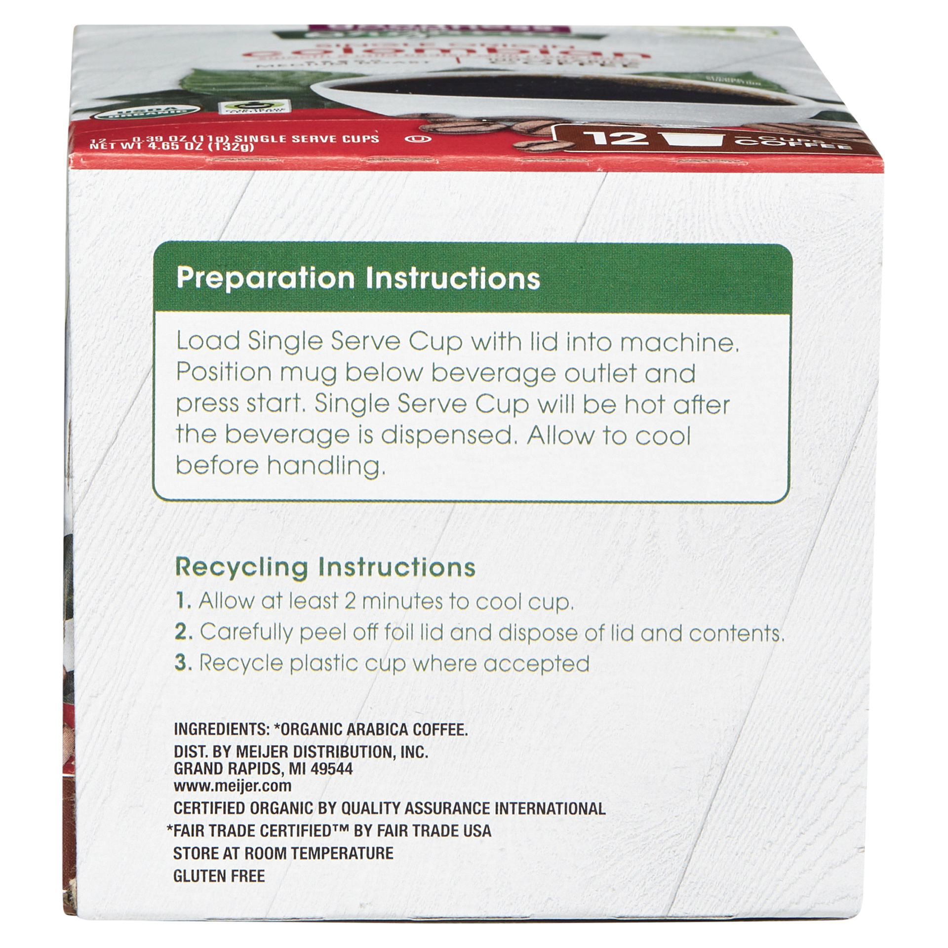 slide 17 of 29, True Goodness Org Coffee Pod Colombian - 12 ct, 12 ct