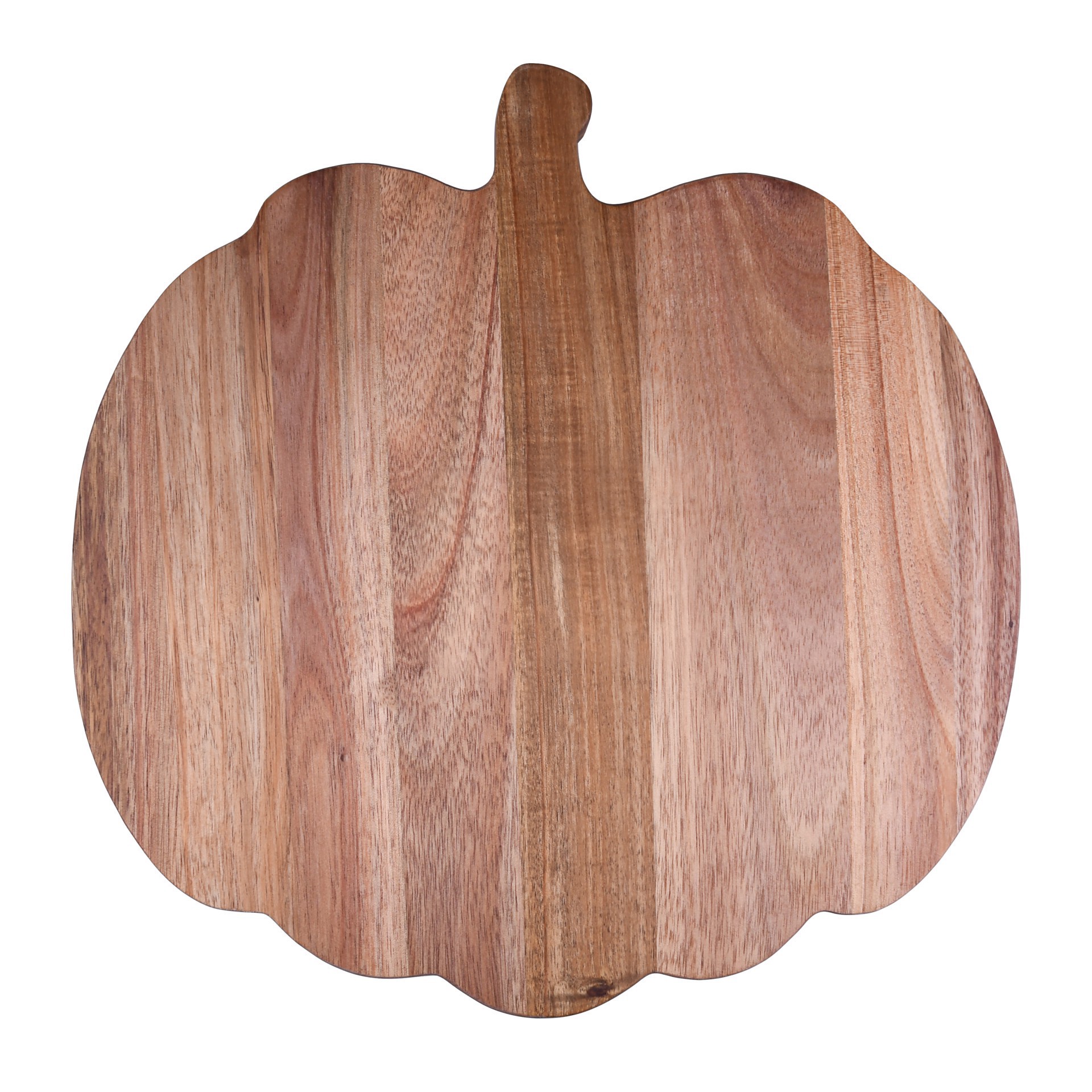 slide 2 of 4, 12" Wood Pumpkin Cutting Board By Makery, 12 in
