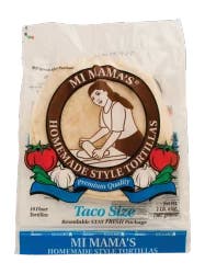 Mi Mamas Taco Size Flour Tortilla 10Ct