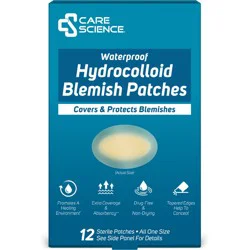 Care Science Waterproof Hydrocolloid Blemish Patches