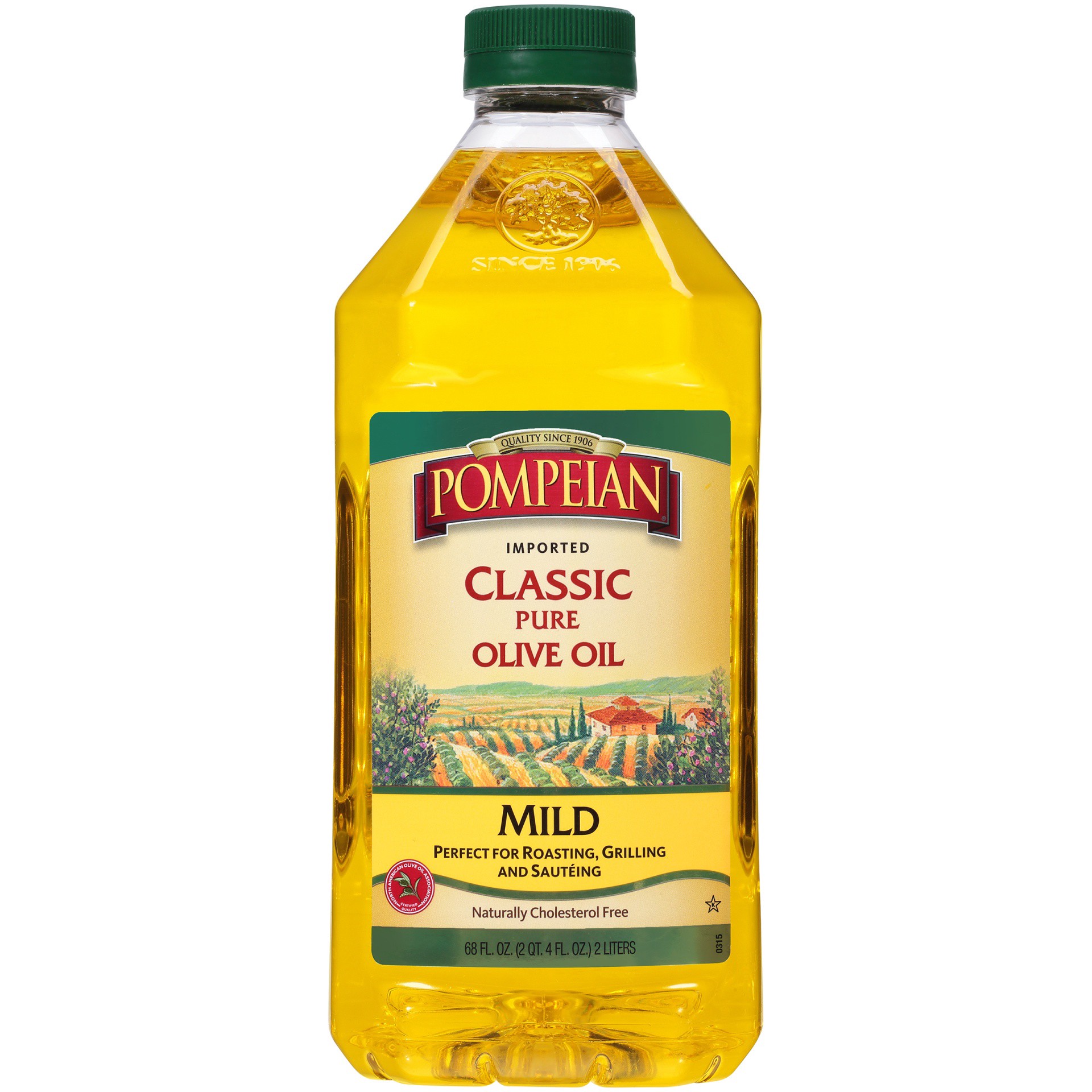 slide 1 of 7, Pompeian 68 oz Pompeian Mild Taste Olive Oil, 68 fl oz