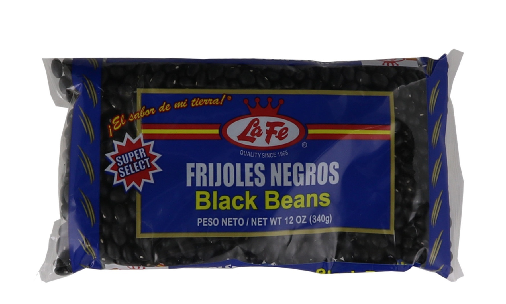slide 1 of 1, La Fe Dry Black Beans, 12 oz