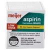 slide 18 of 21, Meijer Aspirin Enteric Coated Tablet, 81 mg, 120 ct