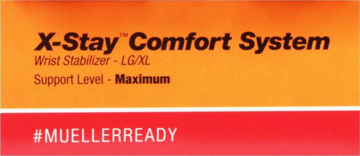 slide 11 of 12, Mueller Adjustable Large/Extra Large Wrist Stabilizer 1 ea, 1 ct