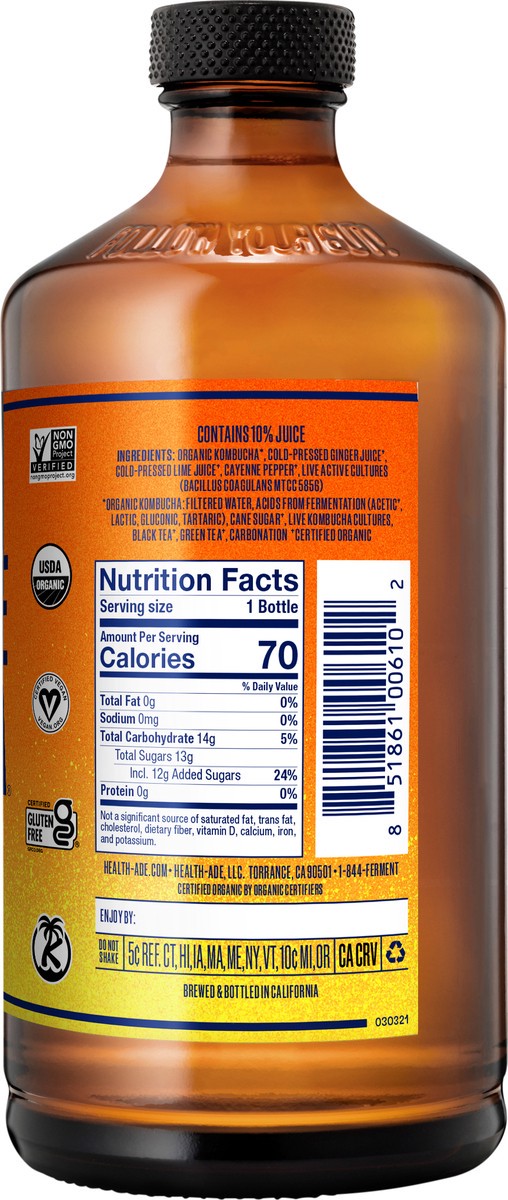 slide 4 of 4, Health-Ade Cayenne Cleanse, 16 fl oz