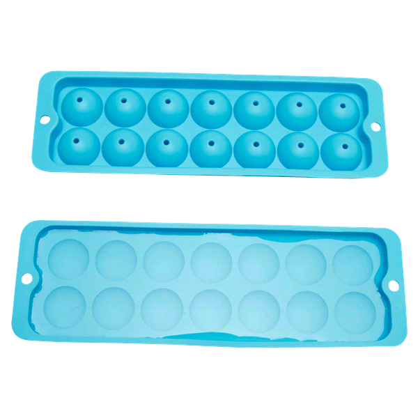 slide 4 of 13, Kolorae Silicone Ball Shaped Ice Cube Tray, Assorted Colors, 1 ct