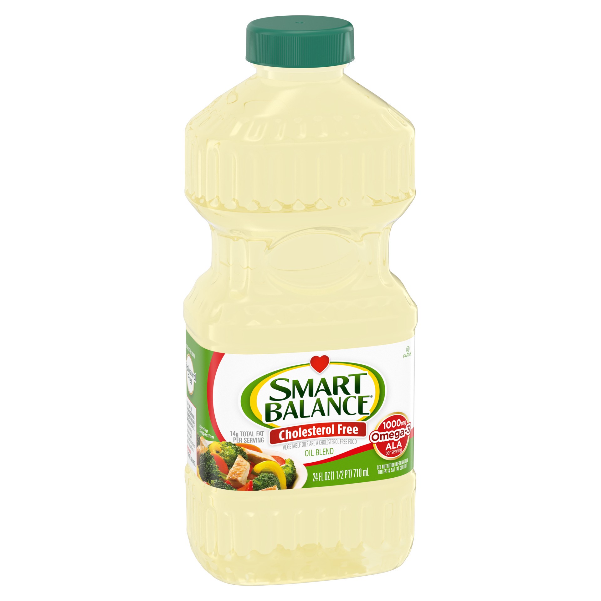 slide 4 of 5, Smart Balance Cooking Oil Blend, 24 OZ, 24 fl oz