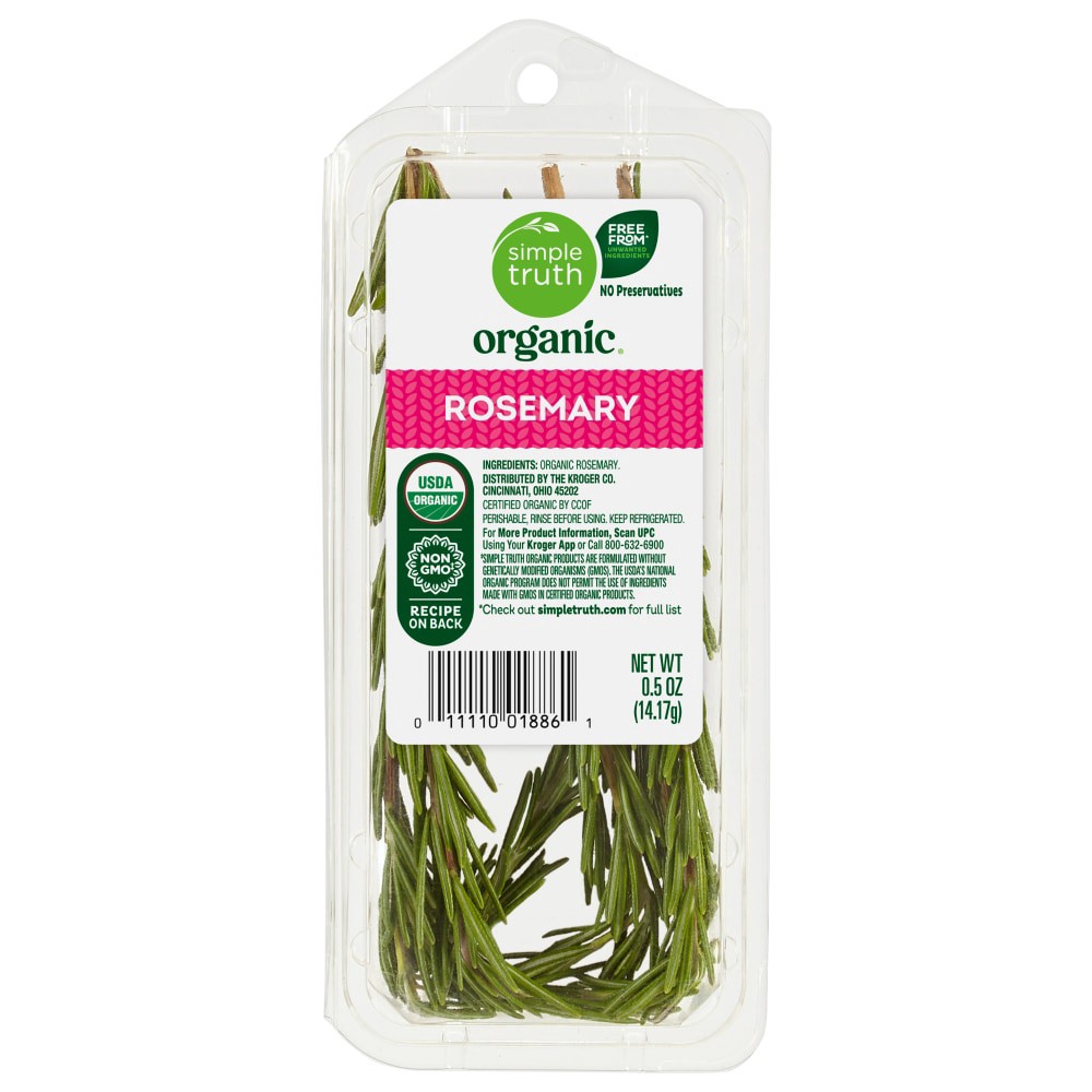 slide 1 of 2, Simple Truth Organic Rosemary 0.5 oz, 0.5 oz