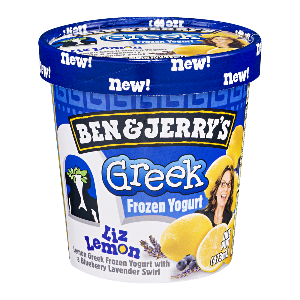 Ben & Jerry's Frozen Yogurt, Greek, Liz Lemon 1 pint | Shipt