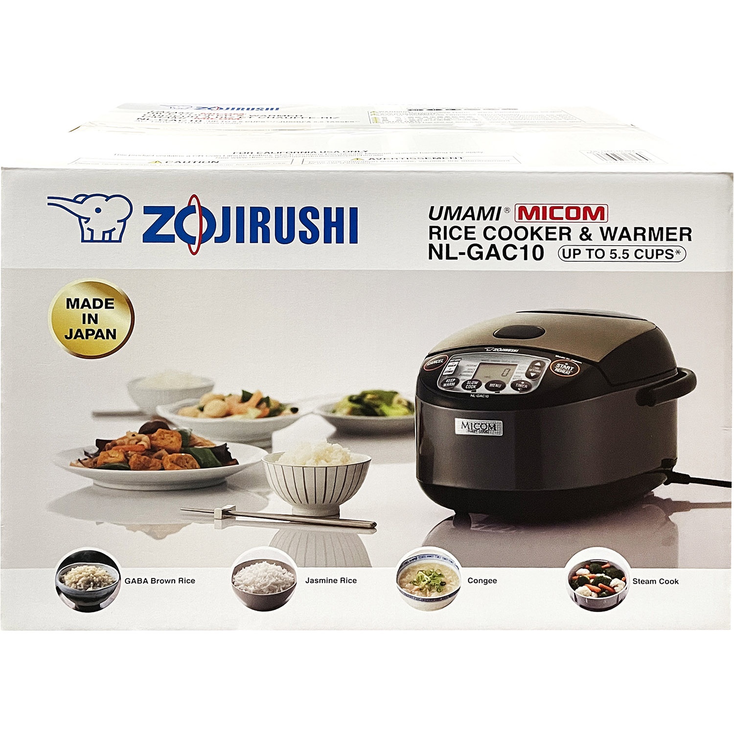 Zojirushi Z/S Umami Rice Cooker&Warmer5.5Cup 1 ct Shipt