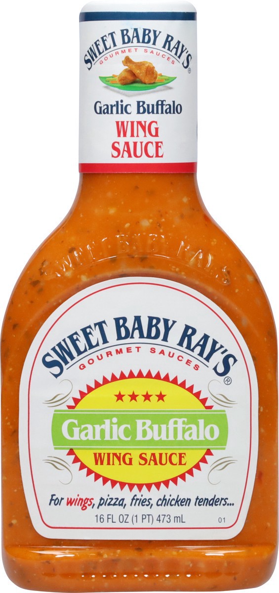 slide 9 of 10, Sweet Baby Ray's Garlic Buffalo Wing Sauce 16 fl oz, 16 fl oz