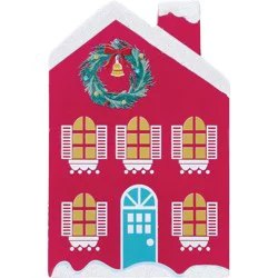 Destination Holiday Mini Christmas House - Pink
