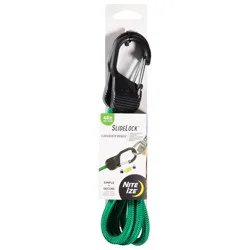 Nite Ize SlideLock Carabiner Bungee - 48 in. - Green