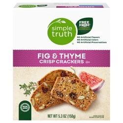 Simple Truth® Fig and Thyme Crisp Crackers