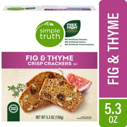Simple Truth® Fig and Thyme Crisp Crackers