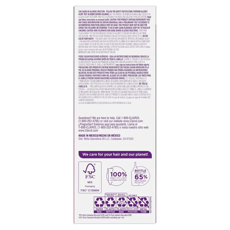 slide 4 of 10, Clairol Bold & Bright R6 Intense Cherry, 1 ct