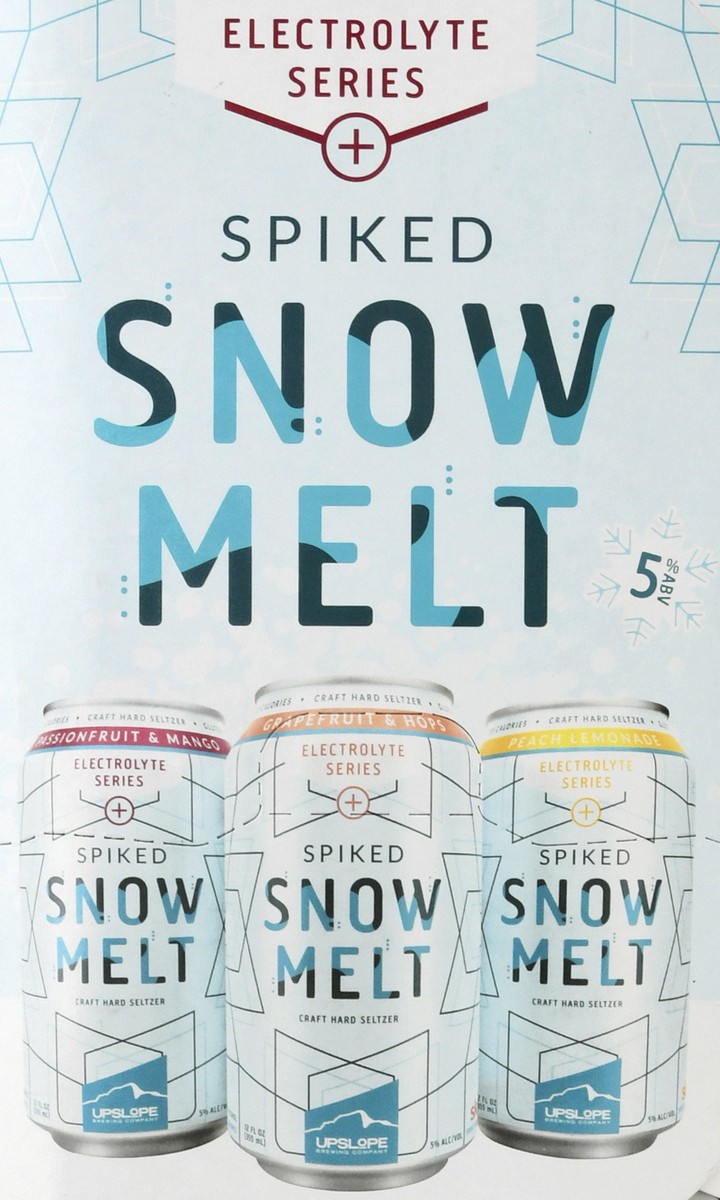 slide 8 of 9, Upslope Brewing Co. Spiked Snowmelt Variety Mix Pack Hard Seltzer 12 ea, 12 ct; 12 oz