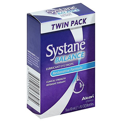 slide 1 of 1, Alcon Systane Eye Drops Lubricant - 2-.34 Fl. Oz., 0.34 fl oz