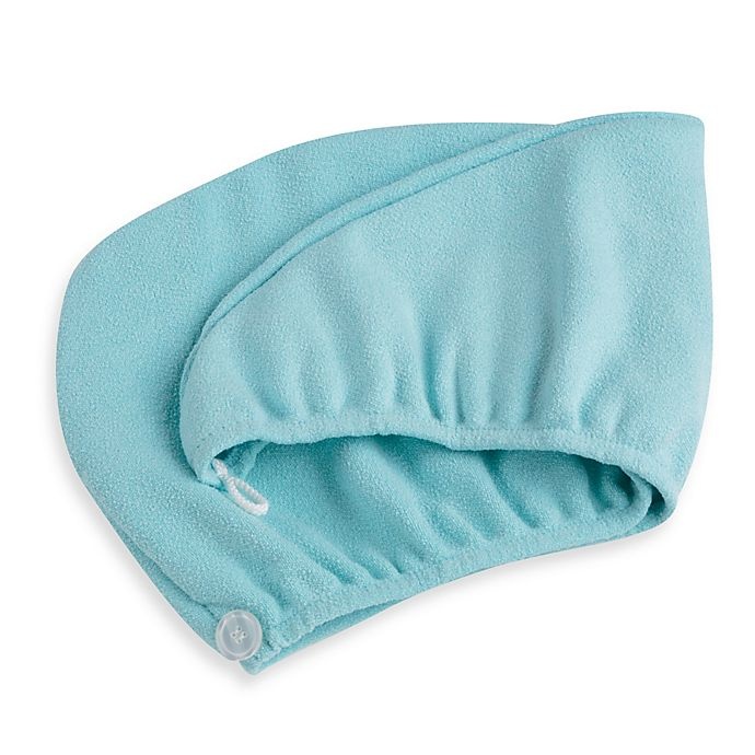 slide 1 of 2, Aquis Super Absorbent Hair Turban - Turquoise, 1 ct