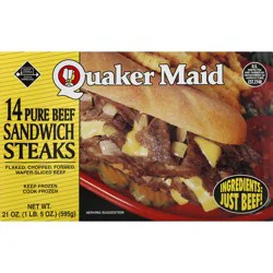 Quaker Maid Sandwich Steaks 14 ea
