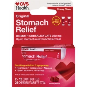 slide 1 of 1, CVS Health Stomach Relief To Go, 24 ct