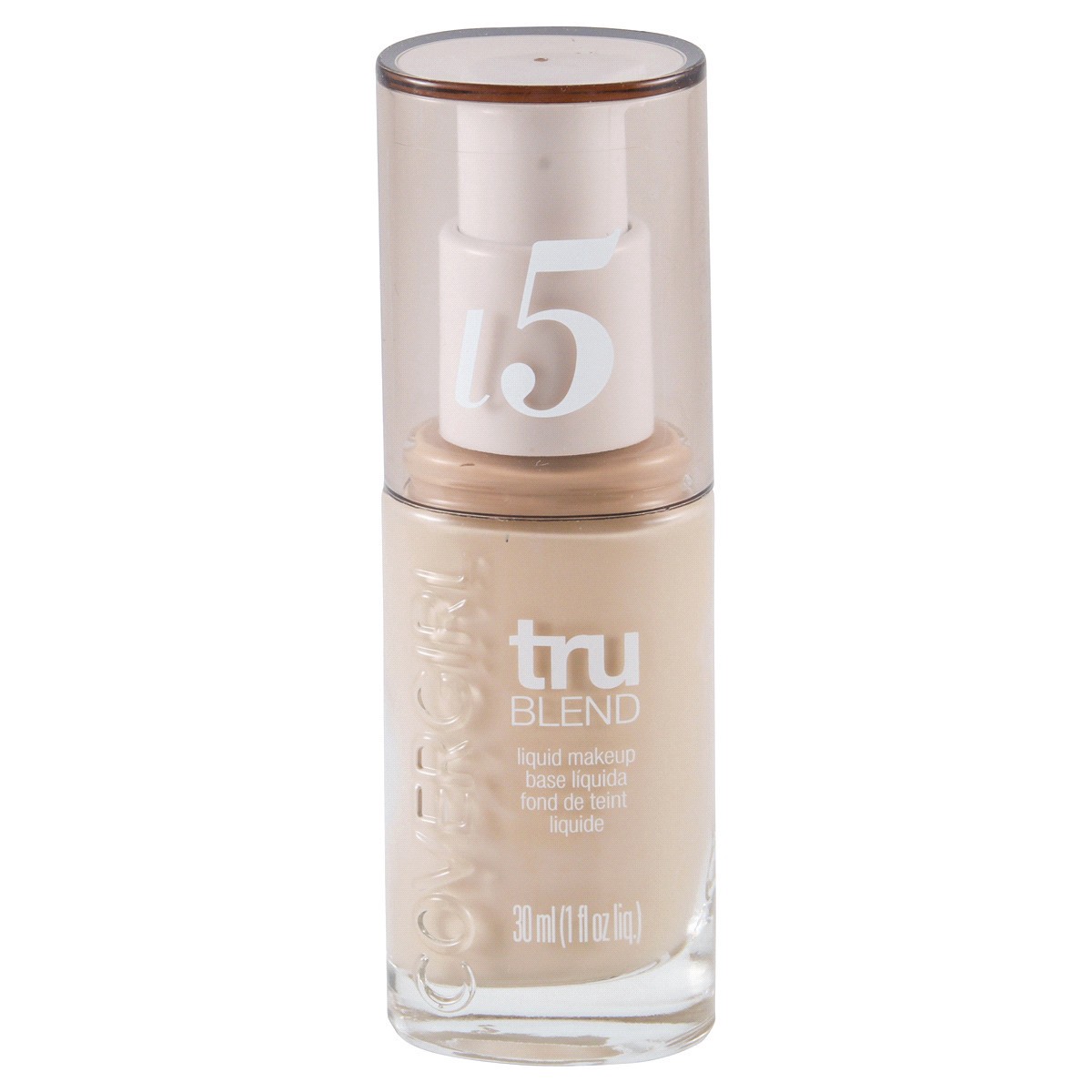 slide 1 of 5, Covergirl TruBlend Liquid Makeup, Creamy Natural L-5, 1 fl oz