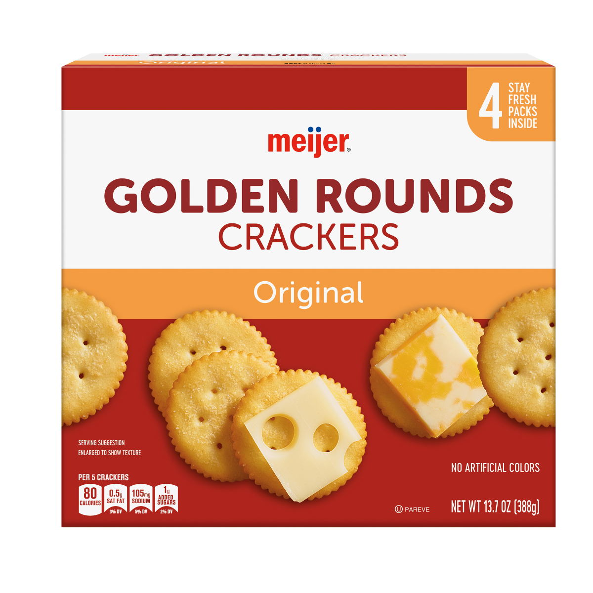 slide 1 of 7, Meijer Applause Crackers, 13.7 oz