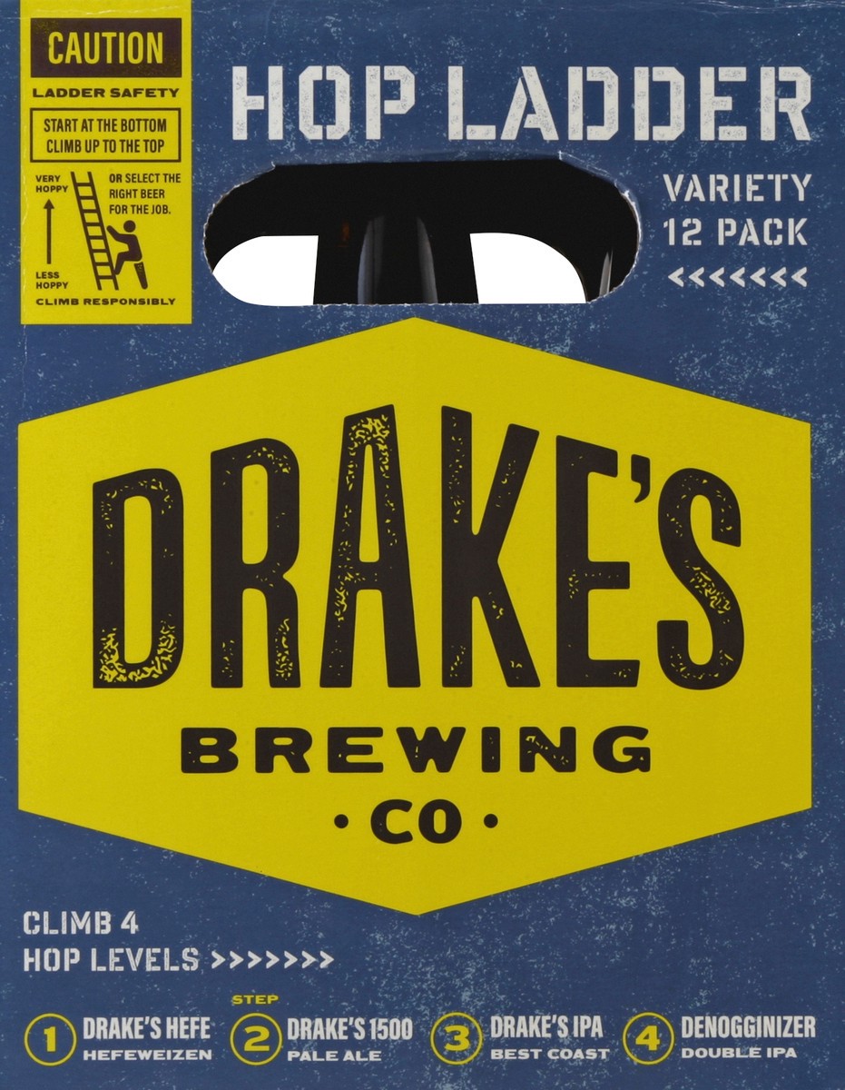 slide 3 of 6, Drake's Beer 12 ea, 12 ct; 12 fl oz