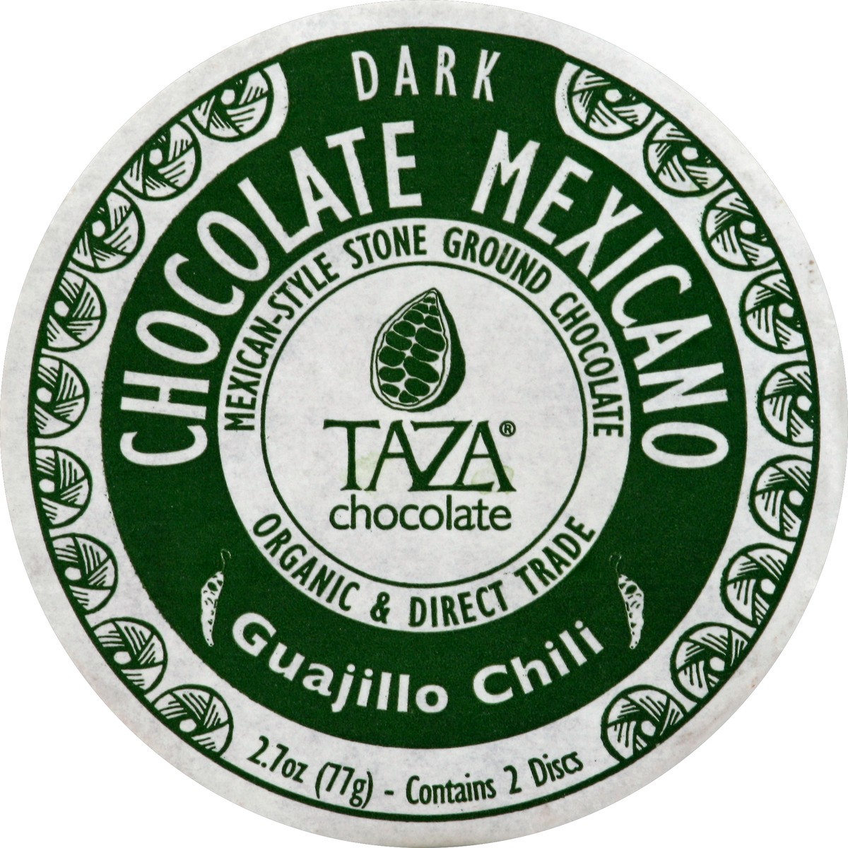 slide 1 of 6, Taza Dark Chocolate 2 ea, 2 ct