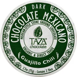 Taza Dark Chocolate - 2 ea
