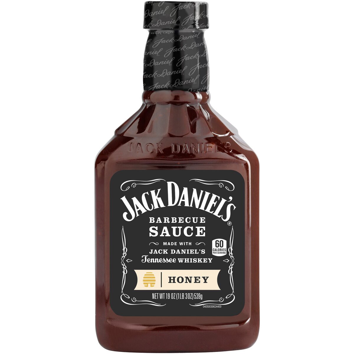 slide 1 of 2, Jack Daniel's Honey Barbecue Sauce, 19 oz
