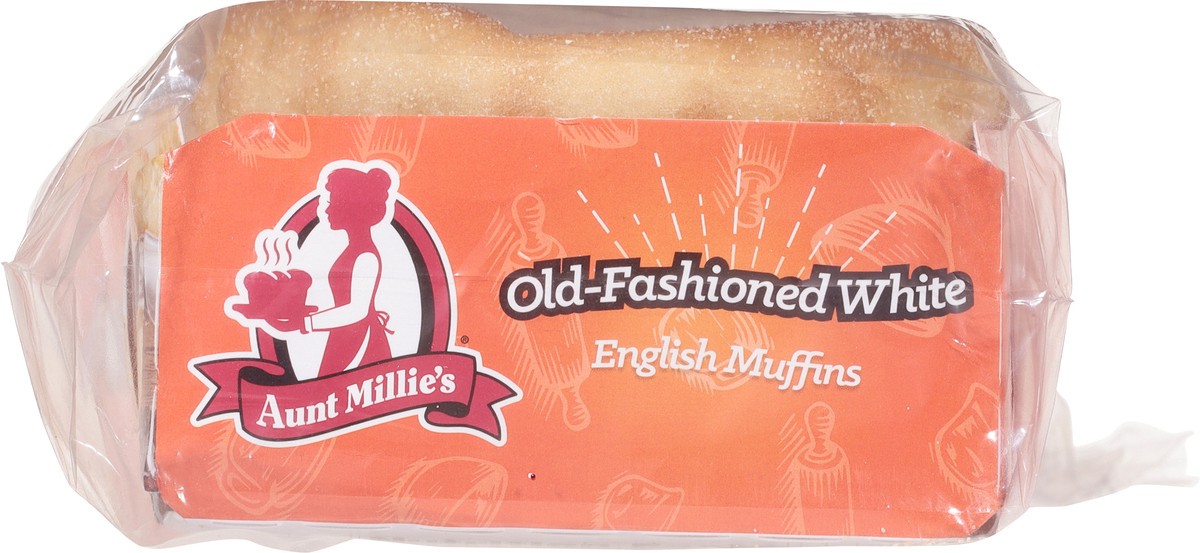 slide 9 of 9, Aunt Millie's Old Fashioned White English Muffins, 12 oz