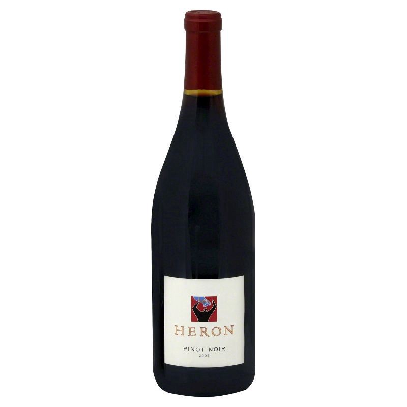 slide 1 of 1, Heron Wines Pinot Noir Red Wine - 750ml Bottle, 750 ml