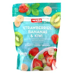 Weis Quality Strawberry Banana and Kiwi Mix Frozen Fruit