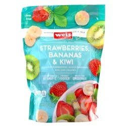 Weis Quality Strawberry Banana and Kiwi Mix Frozen Fruit