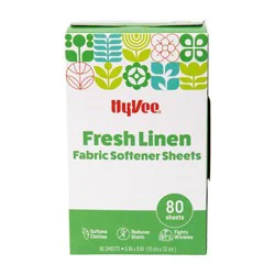 Fresh Linen Fabric Softener Sheets