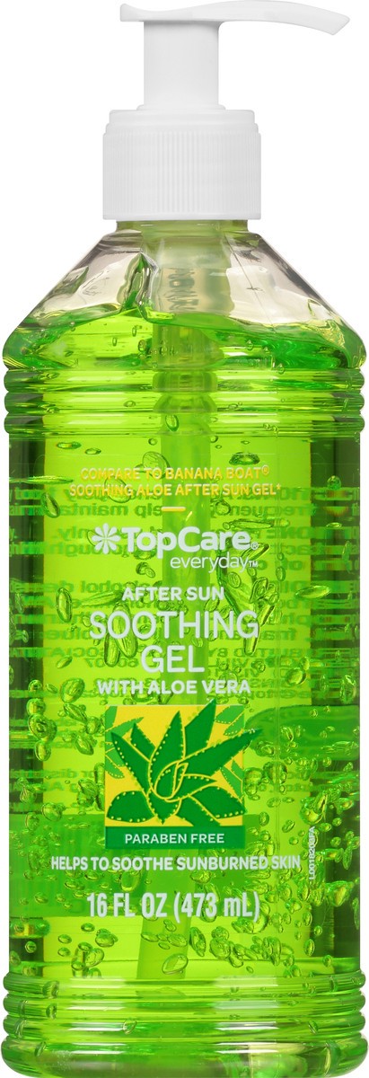 slide 9 of 11, Topcare Aloe Vera Gel, 16 oz