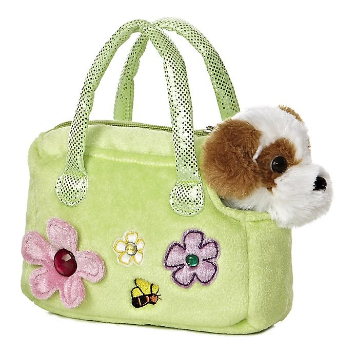 slide 1 of 1, Aurora World Murphy Dog Carrier Plush Toy, 1 ct