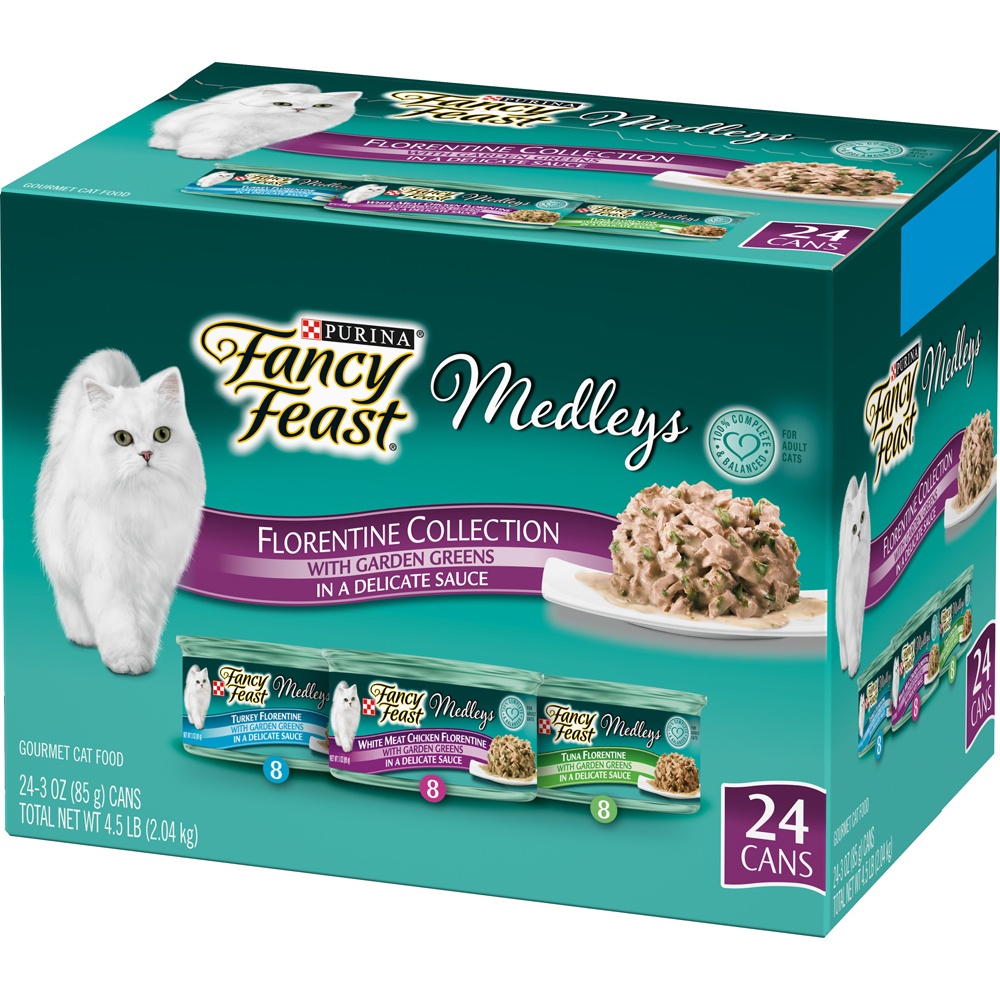 Fancy Feast Medleys Florentine Collection 24 ct; 3 oz | Shipt