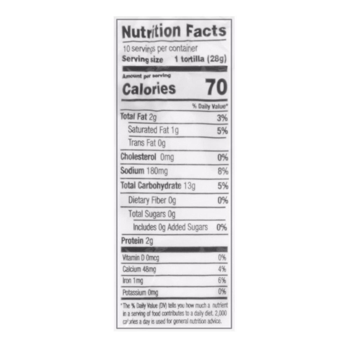 slide 9 of 13, USM Marketing 6 Inches Fajita Style Flour Tortillas 10 ea, 10 ct