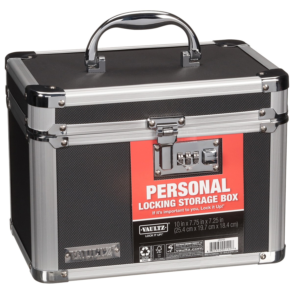 slide 8 of 12, Vaultz Personal Locking Storage Box 1 ea, 1 ct