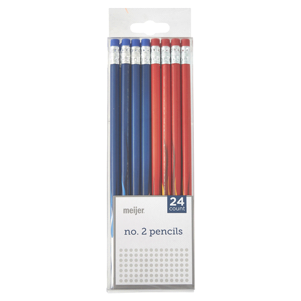 slide 1 of 1, Meijer Fashion Pencils - Flames, 24 ct