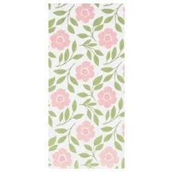 Room & Retreat Whirlwind Blossoms Dual Kitchen Towel, 16 In X 26 In