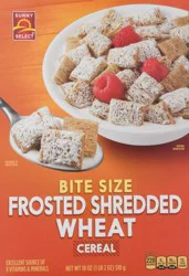 Sunny Select Bite Size Frosted Shredded Wheat Cereal 18 oz