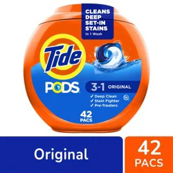 Tide PODS Laundry Detergent 3 in 1 Original Scent