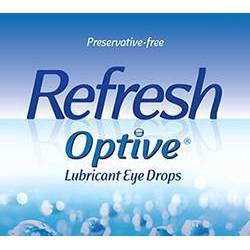slide 3 of 11, Refresh Optive Lubricant Eye Drops Preservative-Free Tears, 0.01 fl oz (0.4 mL), 60 Single-Use Containers, 0.40 mL